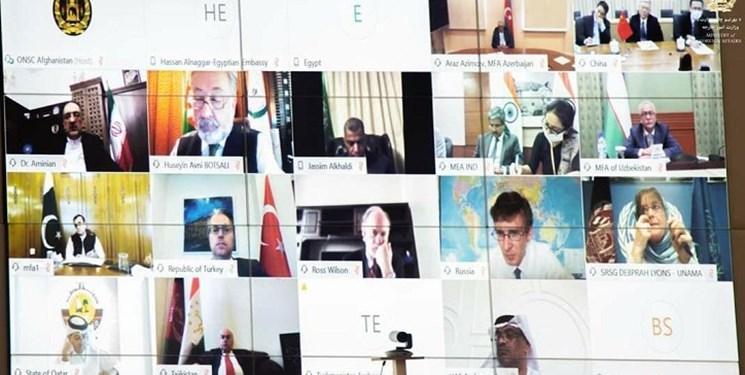 تاکید نمایندگان کشورهای منطقه بر ادامه روند صلح به رهبری تاکید نمایندگان کشورهای منطقه بر ادامه فرایند صلح به رهبری دولت افغانستان