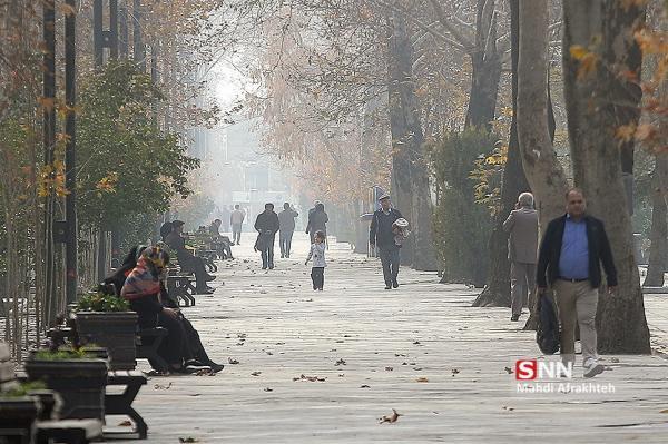 هوای تهران در آستانه آلودگی قرار دارد هوای تهران در آستانه آلودگی واقع شده است