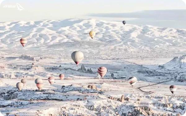 جاهای دیدنی کاپادوکیا در زمستان